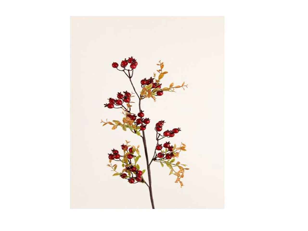 Ramo bacche 74cm rosso 1mhz257