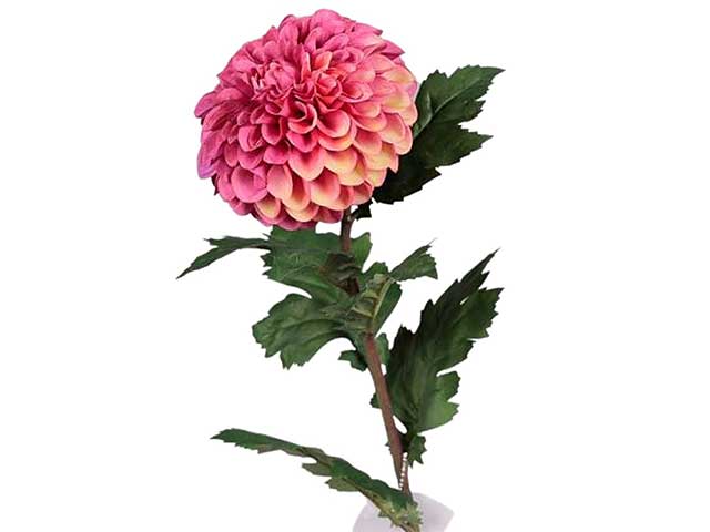 Ramo dalia 22x74cm rosso 2fv1763