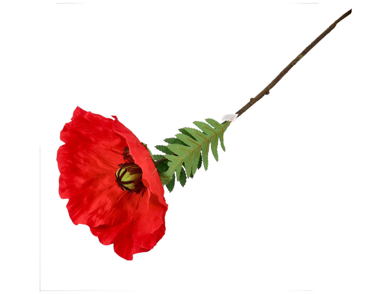 Ramo papavero gigante 108cm rosso 2fhz1482
