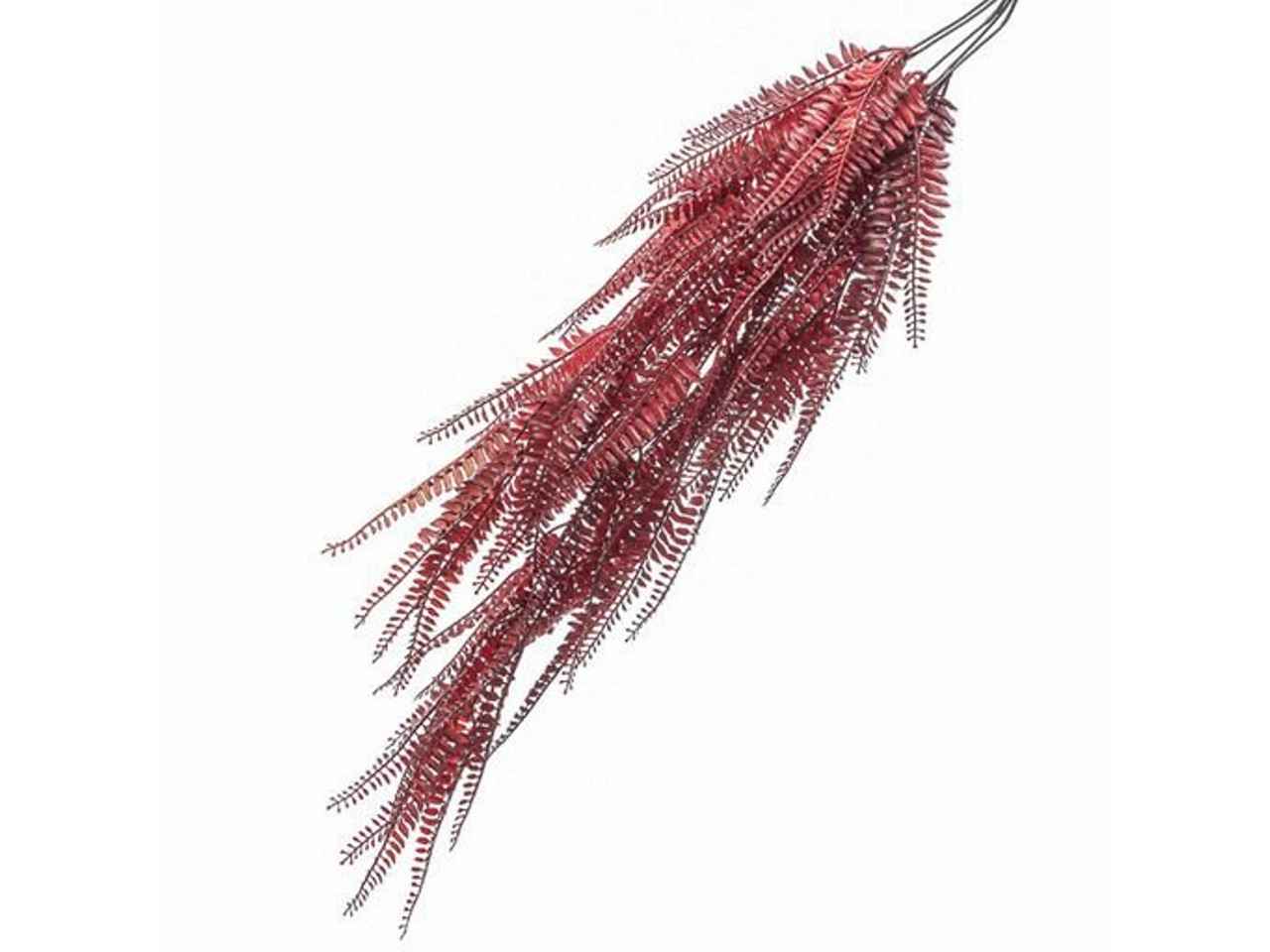 Cadente felce 85cm rosso