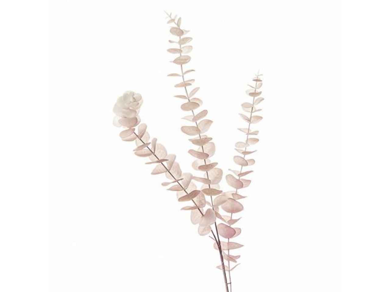 Ramo eucalipto 110cm rosa