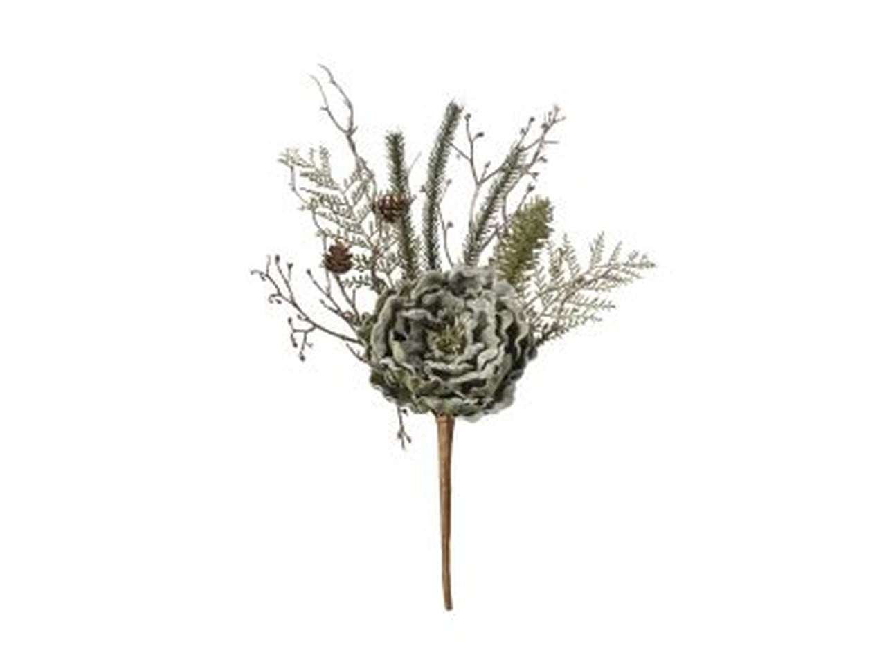 Ramo peonia 41cm green