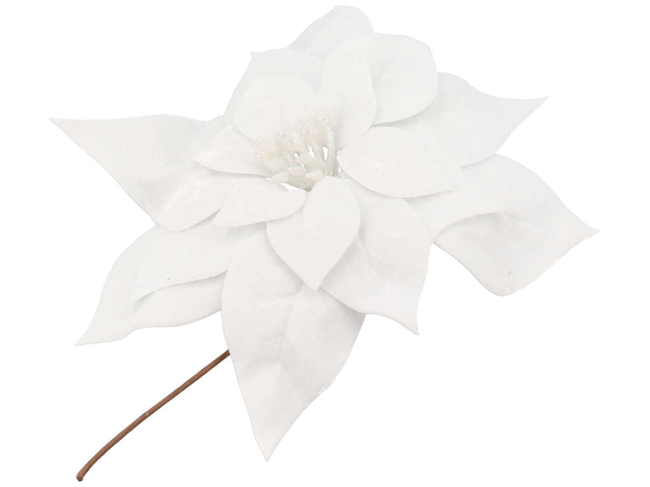 Rametto stella 20cm bianco