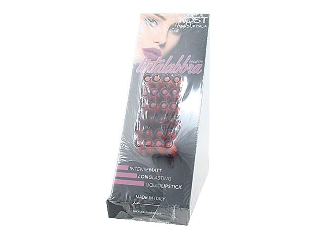 Rossetto lipstick intese matt 24 pezzi k.exporta