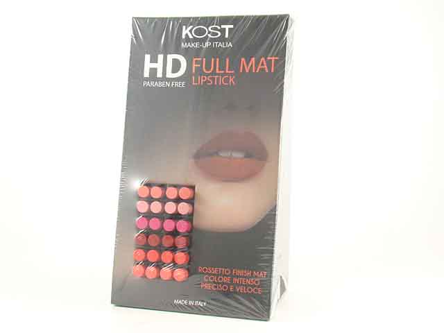 Lip stick full mat 24 pezzi k.expohda