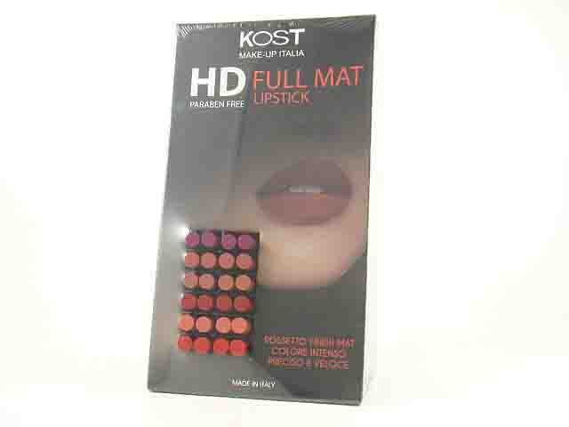Lip stick full mat 24 pezzi k.expohdb