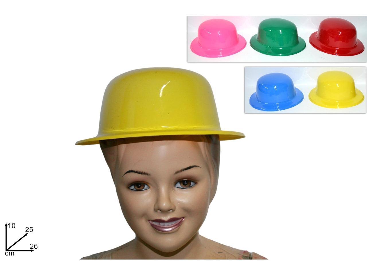 Bombetta colorata - disponibile in vari colori