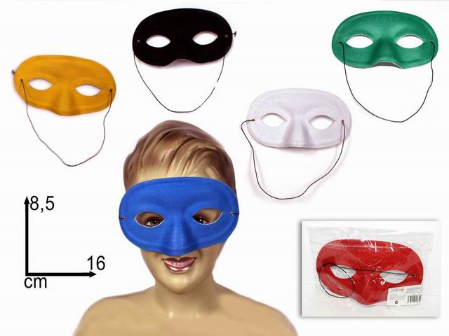Maschera colorata 8,5x16cm an001348