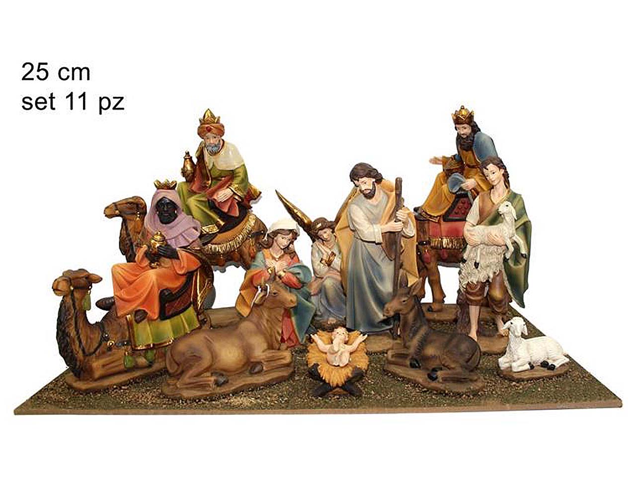 Nativita' 11 pezzi 25cm