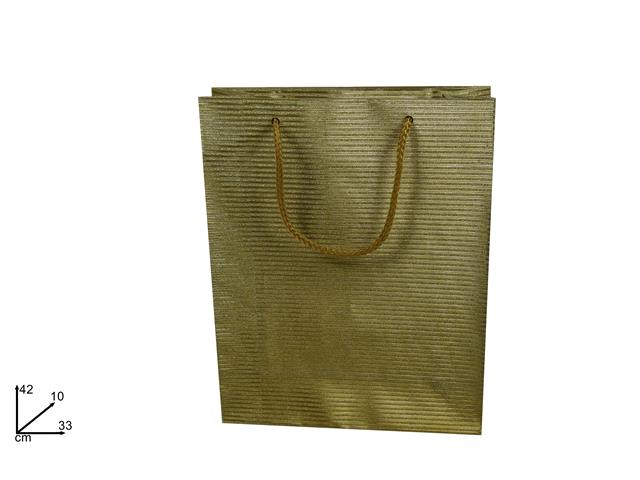 Busta shopper 42x33x10 oro gi006629d