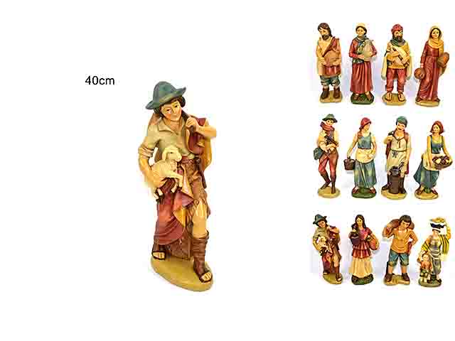 Figura 40cm pastore gi006726