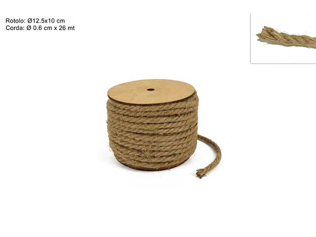 Corda 26mt-d.0,6cm ro007172