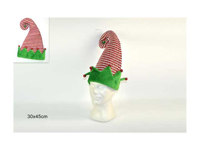 Cappello elfo con campanellini ca011715