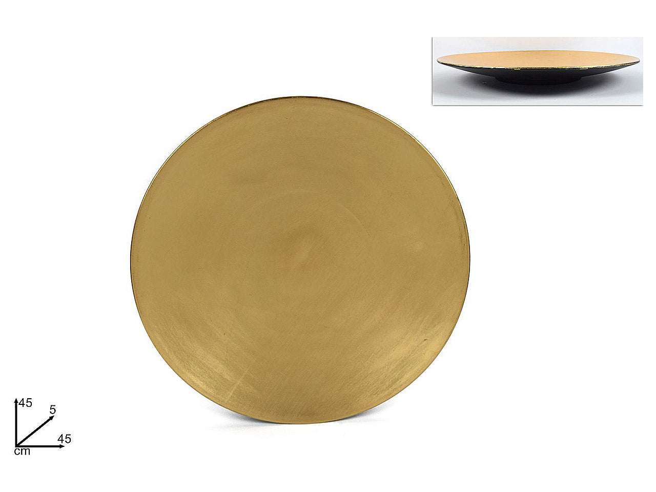 Centrotavola 45cm oro mo002059a