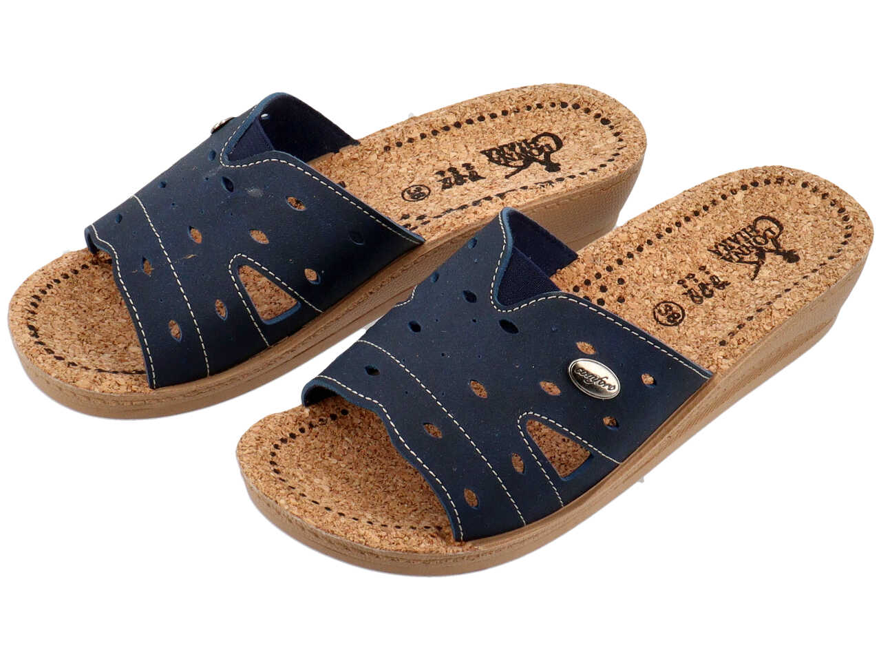 Ciabatta fascia donna tg.36-41 blu 212308