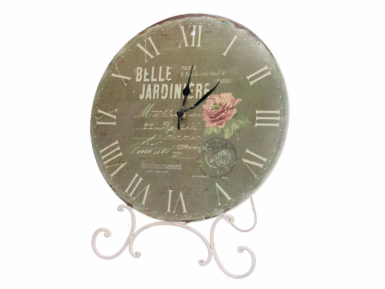 Orologio con base 3 assortiti cm28h34cm