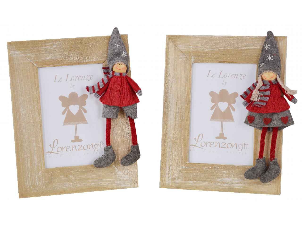 Portafoto lorenza natale 2 assort. picco lo wl-1093