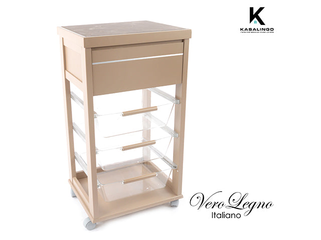 Carrello prestige tortora mas335