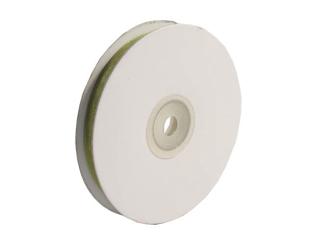Nastro organza 10mm. 50mt.verde e1005
