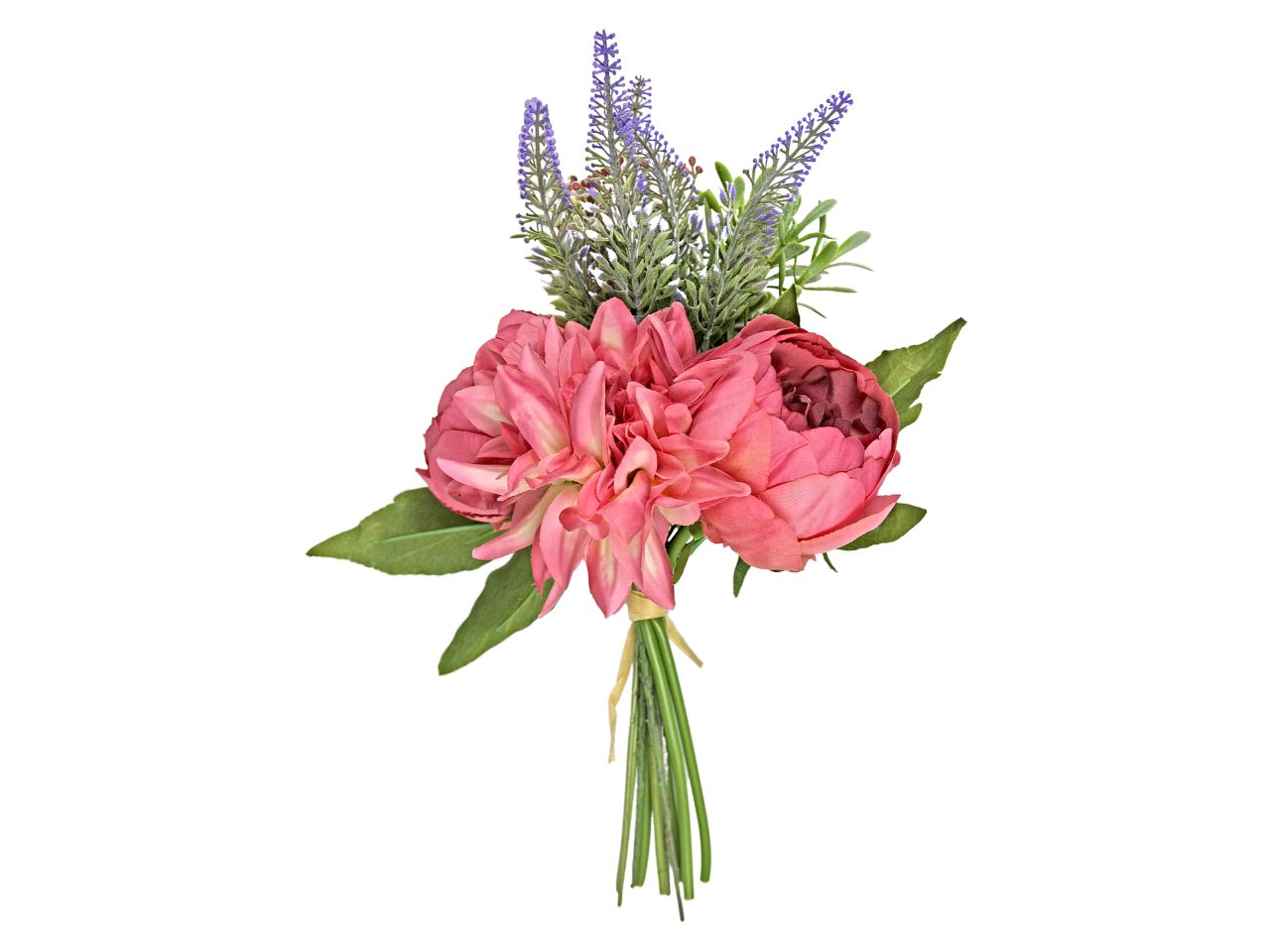 Bouquet dalia e peonie 36cm
