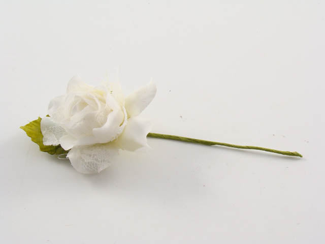 Rosa piccola tessuto merletto l1406/crm