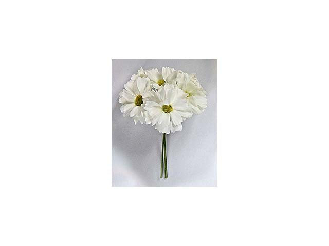 Margherita bianca 6 pezzi l16181/wht