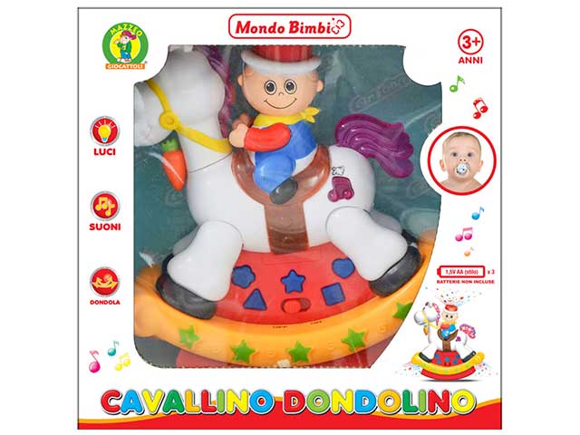 Cavallino dondolino - mondo bimbi