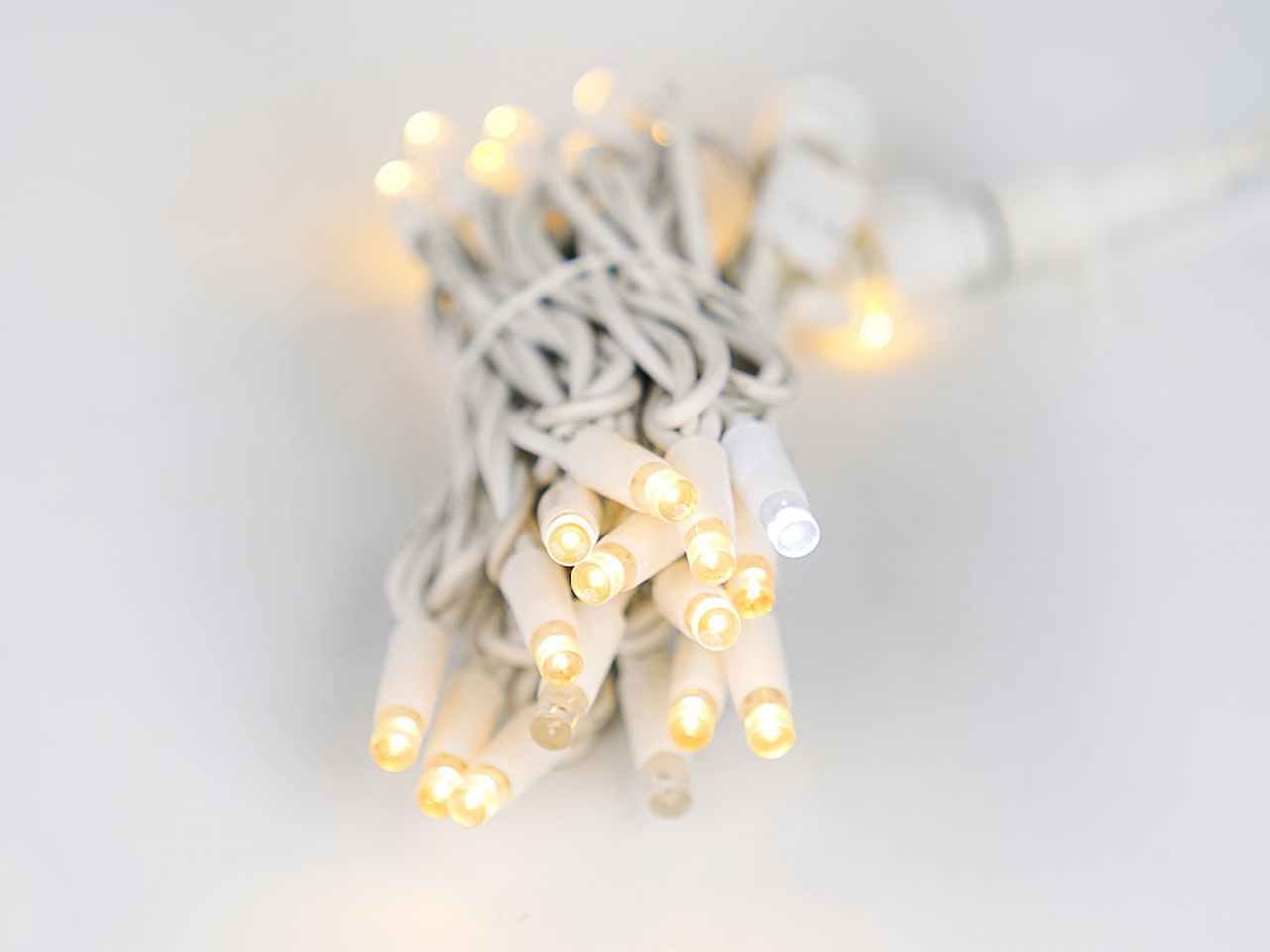 Catena luce 20led connettore bianco caldo 20801441