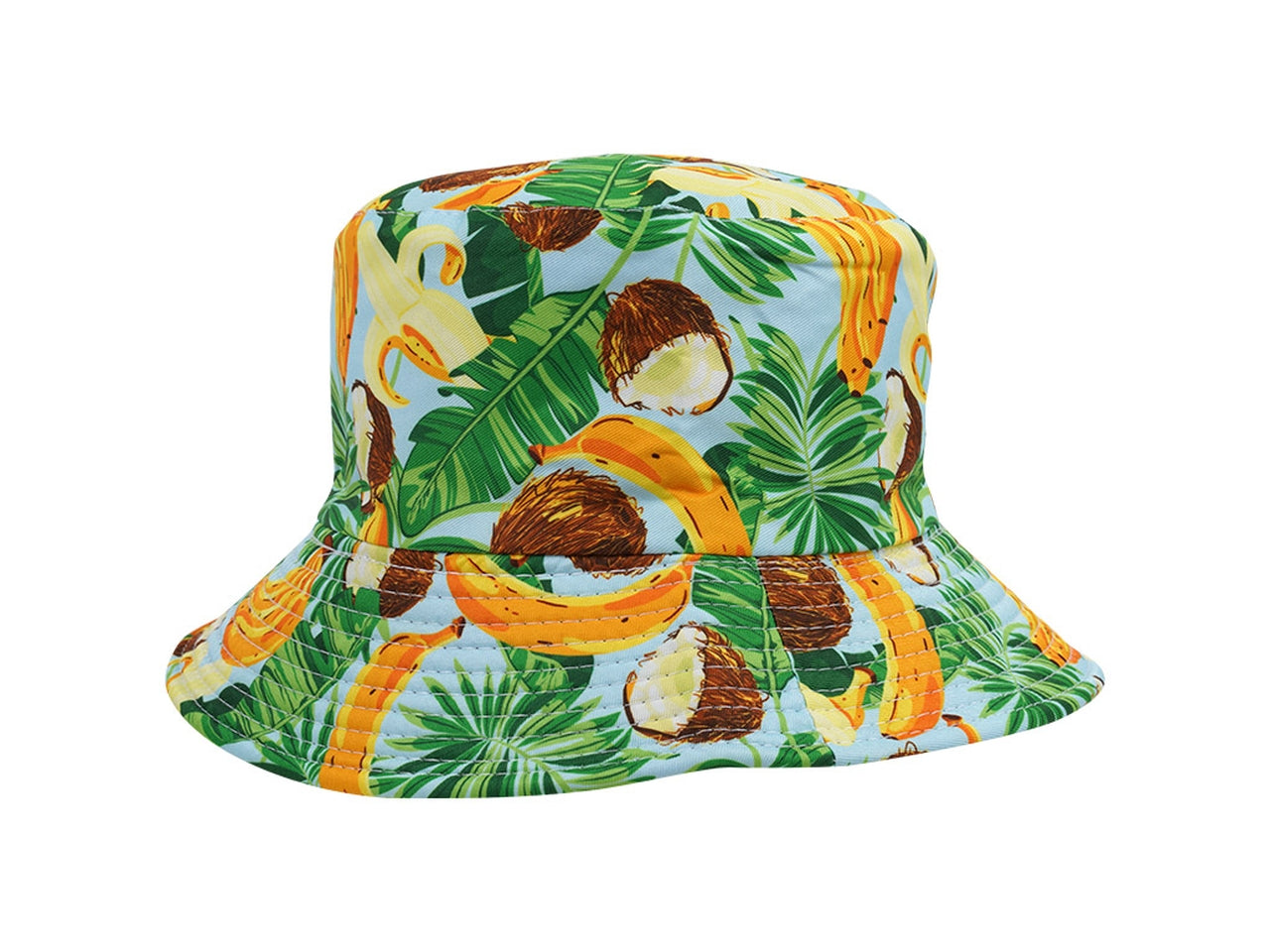 Cappello pescatore per uomo/donna tropicale multicolor in poliestere taglia 57/unica - M@rea