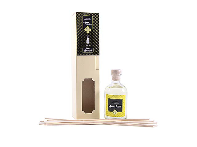 Diffusore con bacchette agrumi e patchouli 250ml