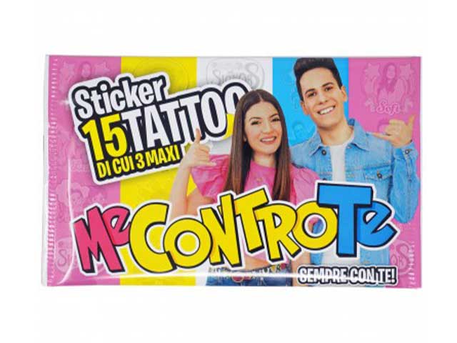 Me contro Te Tatuaggi a Sticker per bambini - Game Vision $