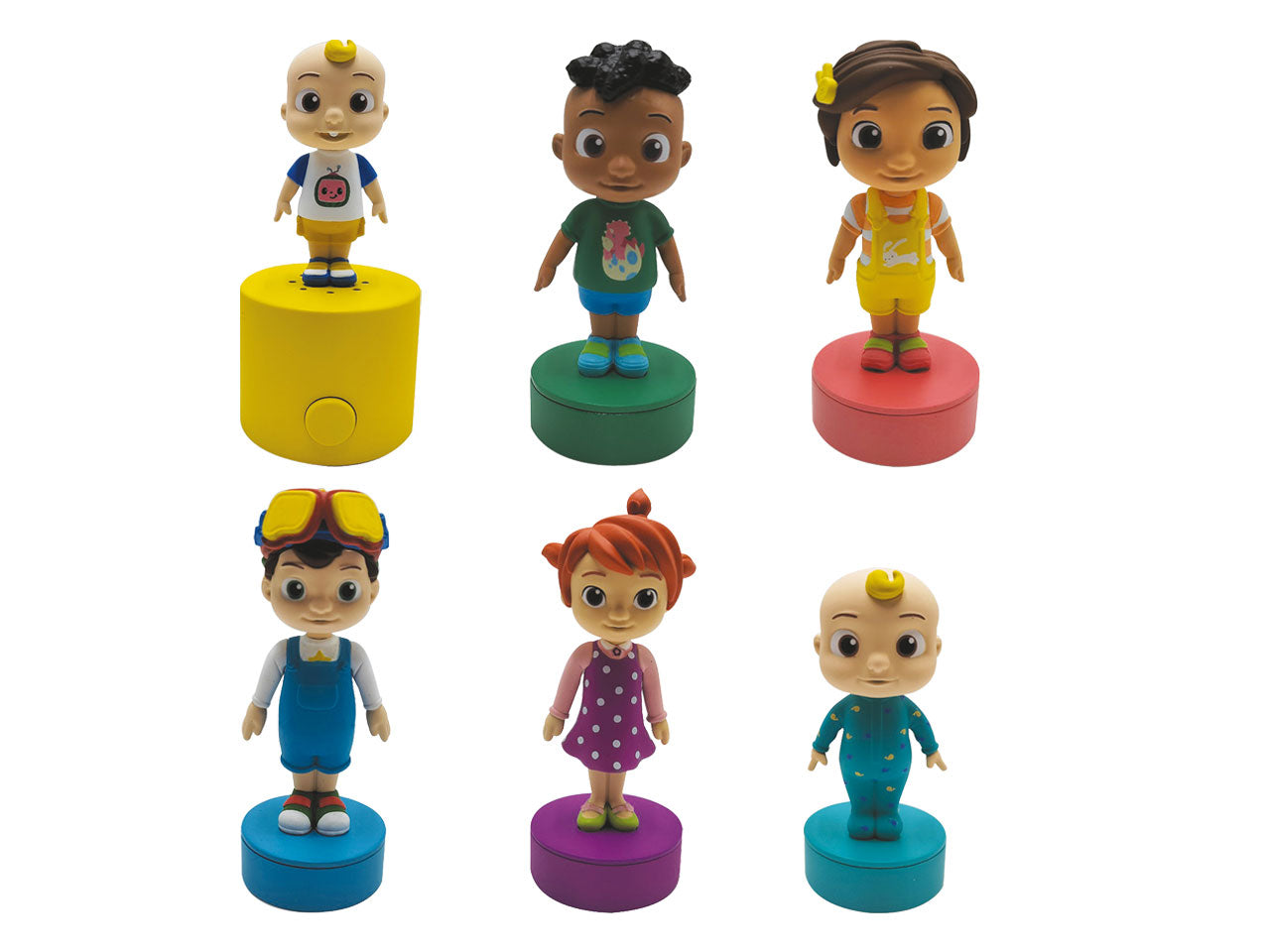 Cocomelon Personaggi a Timbro per bambini - Game Vision