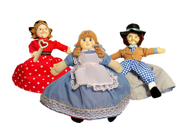 Bambola stoffa alice nel paese delle merav.6280222