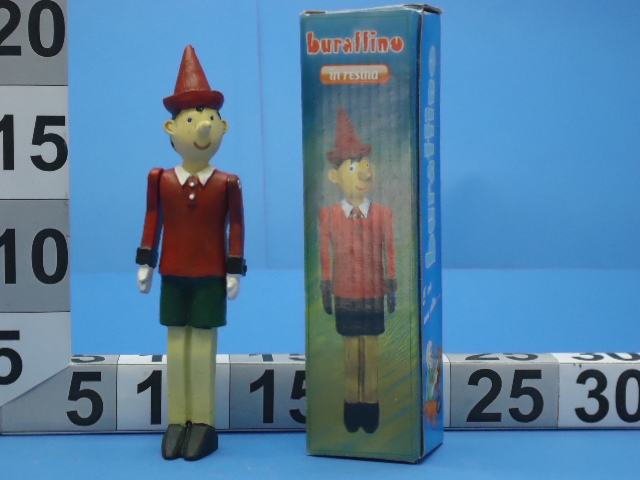 Burattino resina 18cm.