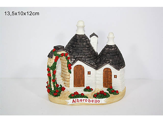 Souvenir ricordo trulli cm.12