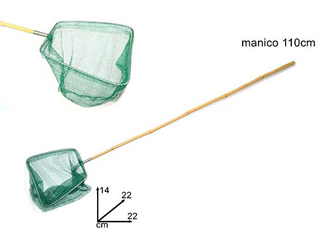 Retino da pesca quadrato 22x110cm