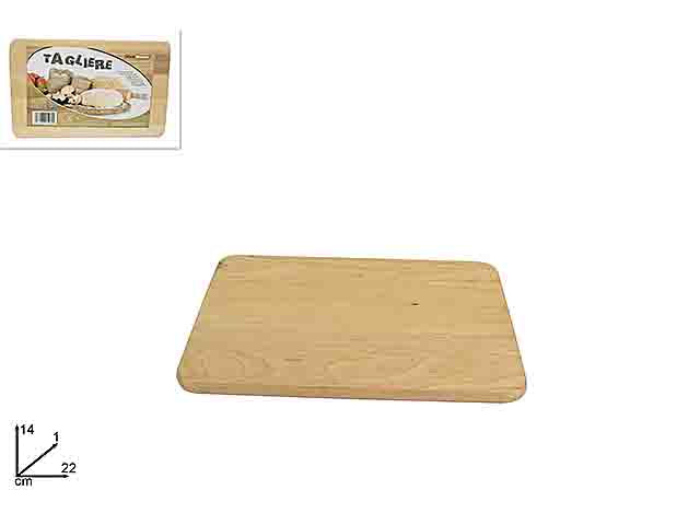 Tagliere legno 22x14cm mi008884