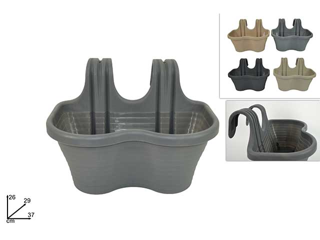 Fioriera balcone 2 posti ro006728