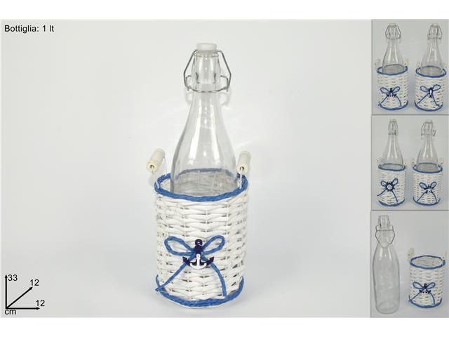 L.marine cesto c/bottiglia 1l cm000711 $