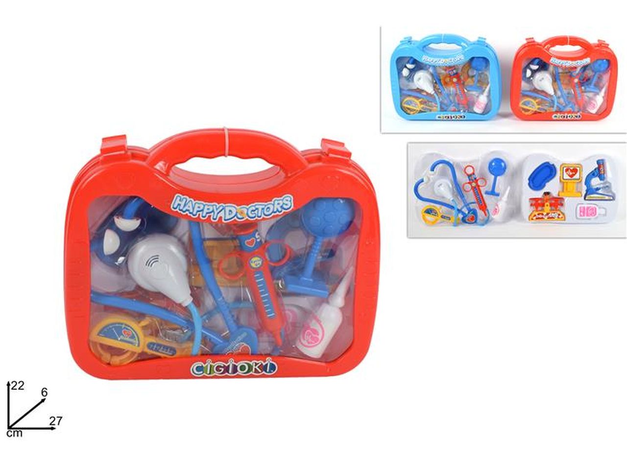Valigetta dottore bambino in 2 assortimenti