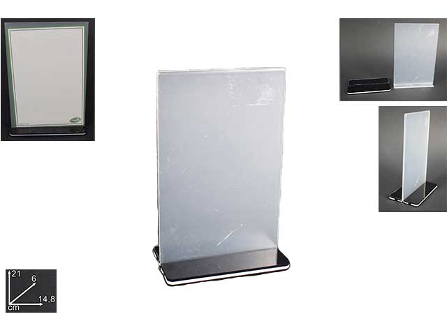 Porta prezzo plexiglass 148x210mm 2019094