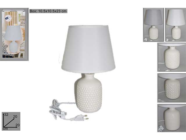 Lume bianco con paralume ln002533