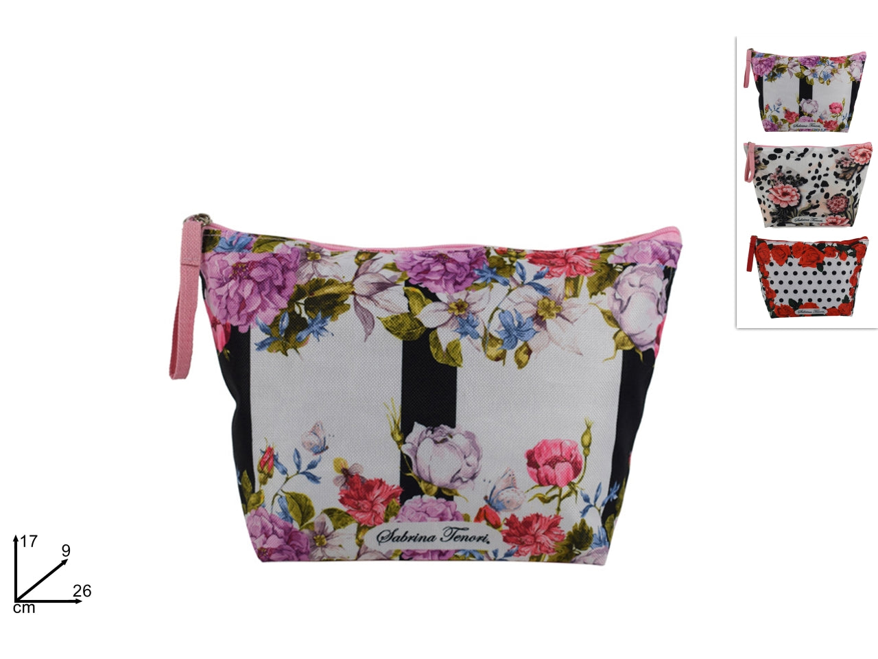 Bustina beauty fantasia fiori in 3 assortimenti