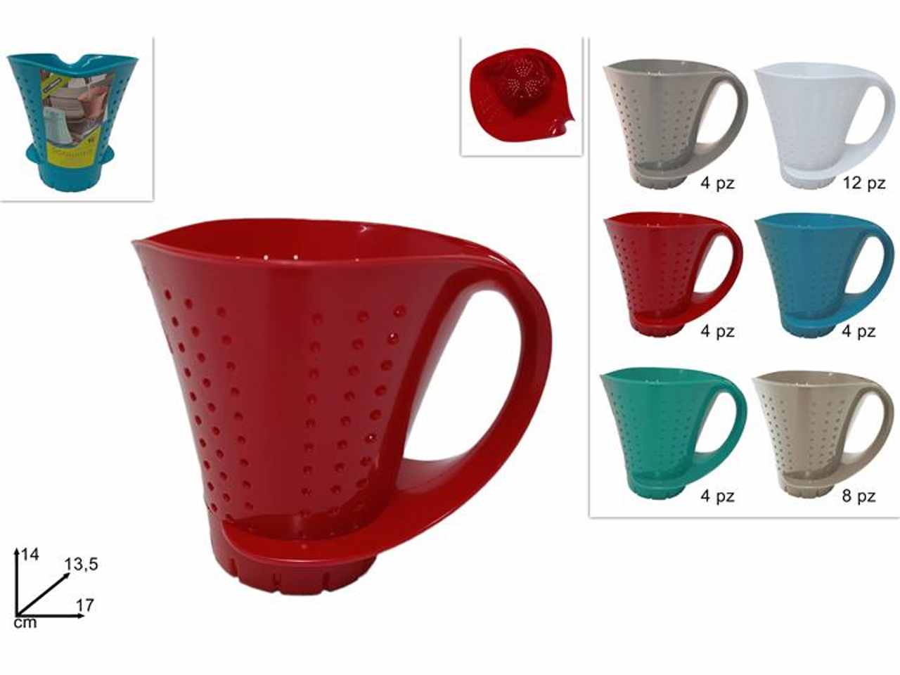 Colariso in colori assortiti