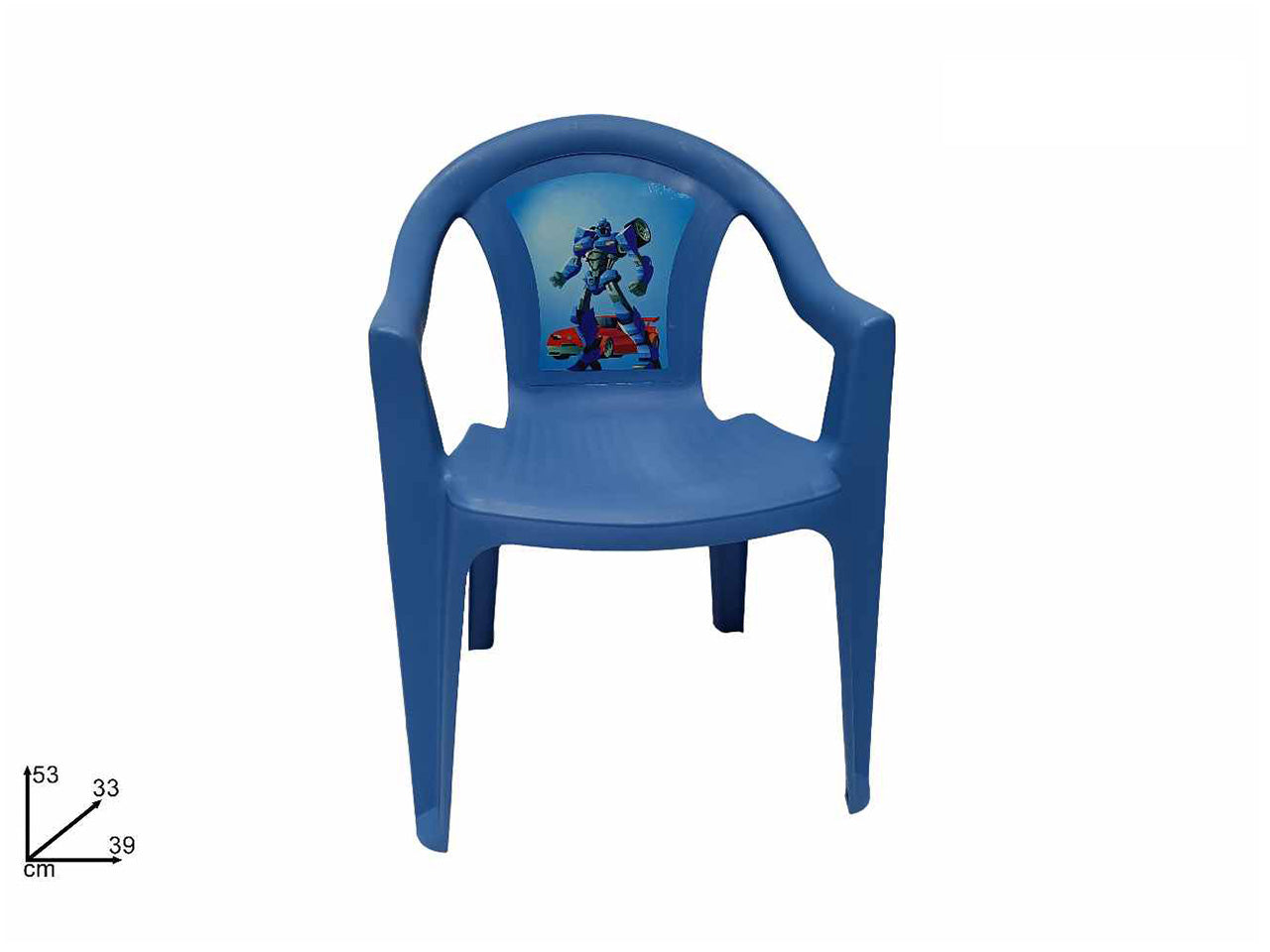 Sedia da bimbo blu