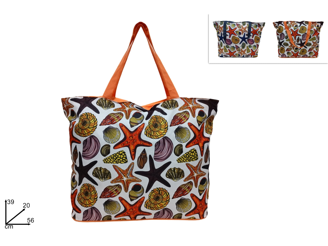 Borsa mare fantasia stelle marine assortita