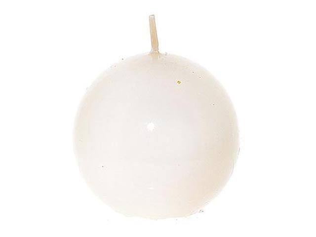 Candela sfera d6cm avorio 89071