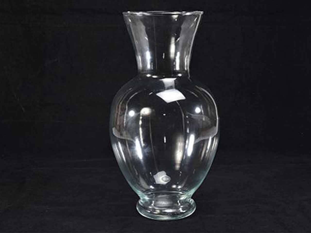 Vaso in vetro d.15xh37cm 48235