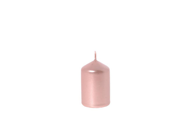 Candela pillar rose gold 7,5x4,7cm68790