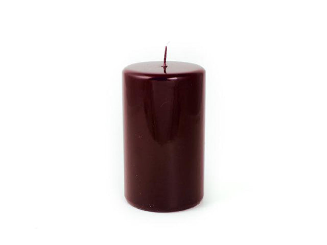 Candela pillar bordeaux 15x9cm 69162